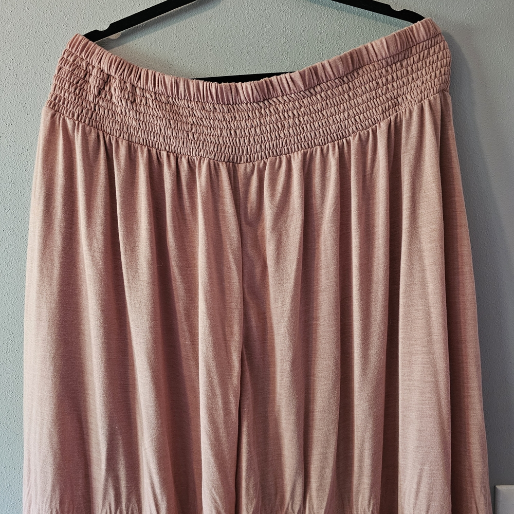 Cider S-Pink Wide Leg Pants - Picture 3 of 6